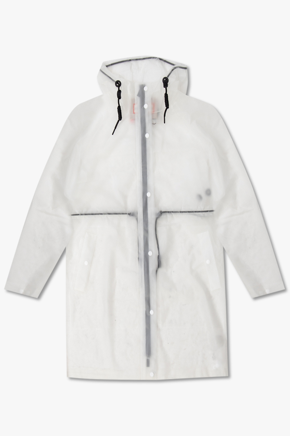 Hunter store white raincoat